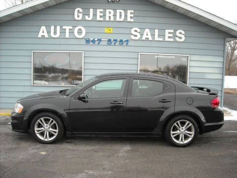 2011 Dodge Avenger for sale at GJERDE AUTO SALES in Detroit Lakes MN