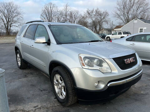 2009 GMC Acadia for sale at HEDGES USED CARS in Carleton MI