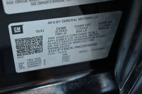 2021 Chevrolet Silverado 1500