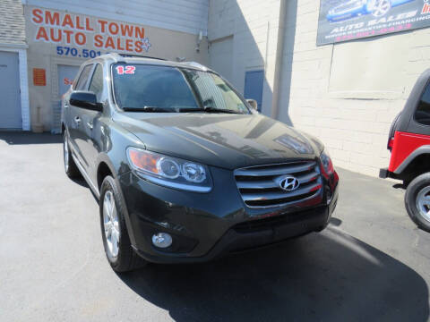 2012 Hyundai Santa Fe for sale at Small Town Auto Sales in Hazleton PA