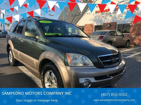 2005 Kia Sorento for sale at SMC AUTO SALES in Orlando FL