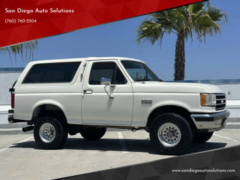 1989 Ford Bronco XLT