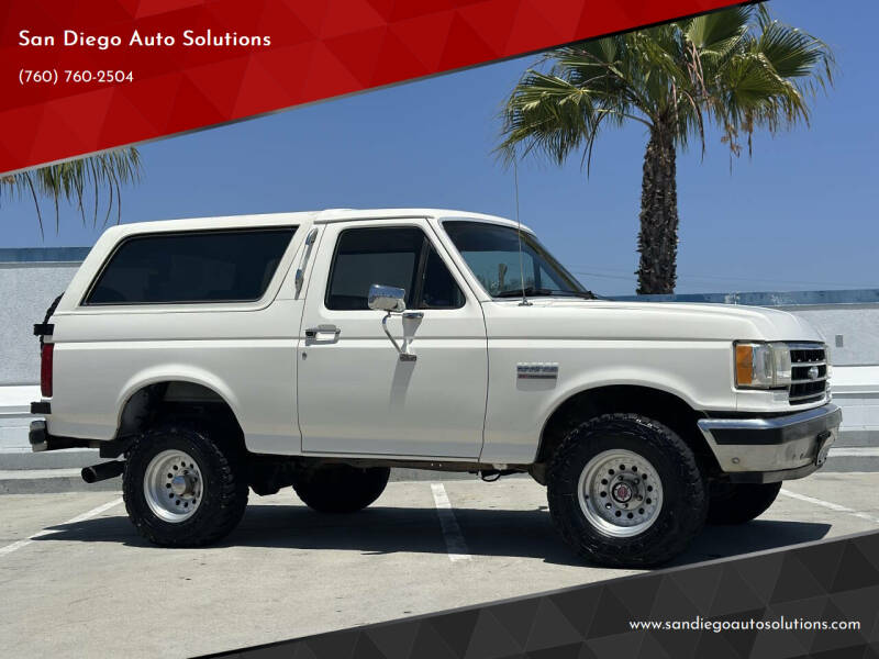 1989 Ford Bronco XLT