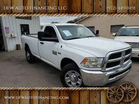 2016 RAM Ram Pickup 2500 for sale at Bad Credit Call Fadi in Dallas TX