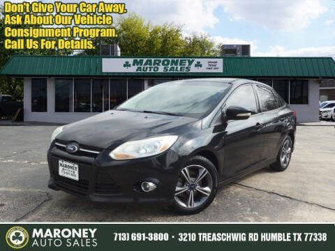 2014 Ford Focus for sale at Maroney Auto Sales in Humble TX