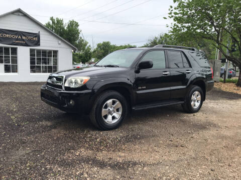 2007 Toyota 4Runner for sale at Cordova Motors in Lawrence KS