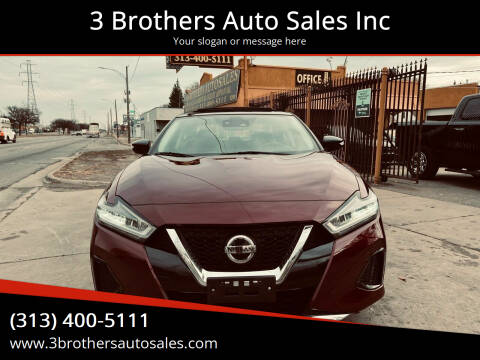 2020 Nissan Maxima for sale at 3 Brothers Auto Sales Inc in Detroit MI