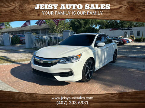 2017 Honda Accord for sale at JEISY AUTO SALES in Orlando FL