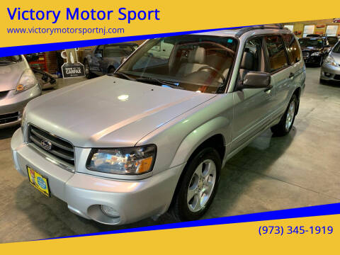 2003 Subaru Forester for sale at Victory Motor Sport in Paterson NJ