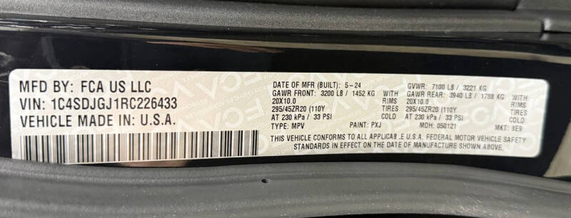 2024 Dodge Durango SRT 392 Premium