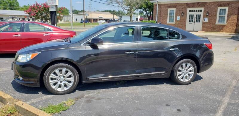 2012 Buick LaCrosse for sale at HL McGeorge Auto Sales Inc in Tappahannock VA