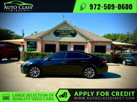 2016 Toyota Avalon for sale at Auto Class Direct in Plano TX