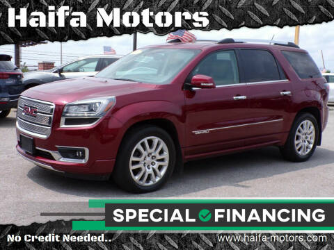 2015 GMC Acadia for sale at Haifa Motors in Philadelphia PA