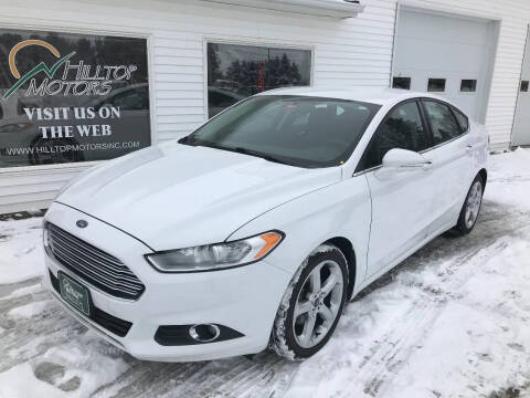 2014 Ford Fusion for sale at HILLTOP MOTORS INC in Caribou ME