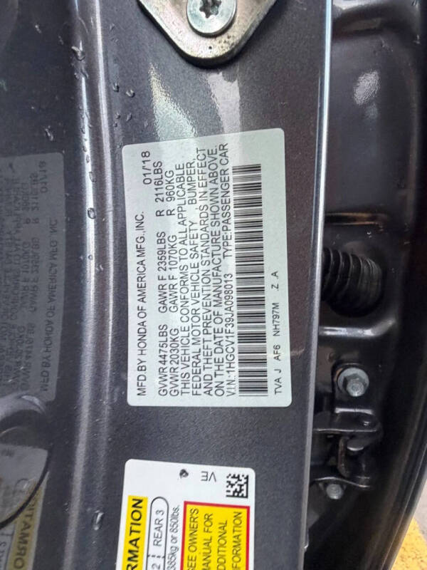 2018 Honda Accord Sport