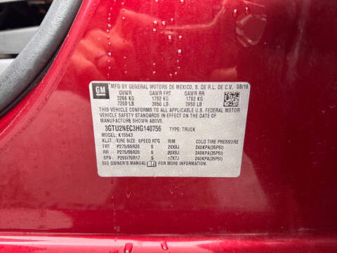 2017 GMC Sierra 1500