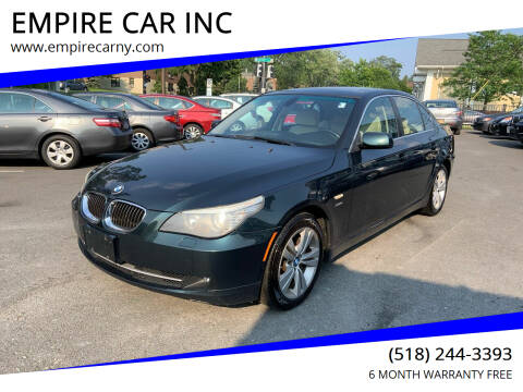 2009 BMW 5 Series for sale at EMPIRE CAR INC in Troy NY