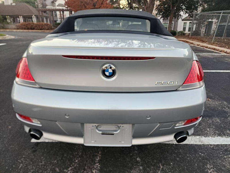 2007 BMW 6 Series 650i
