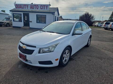 2012 Chevrolet Cruze for sale at Quality Auto City Inc. in Laramie WY