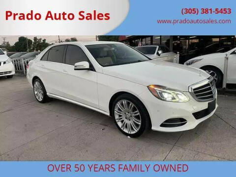 2014 Mercedes-Benz E-Class for sale at Prado Auto Sales in Miami FL