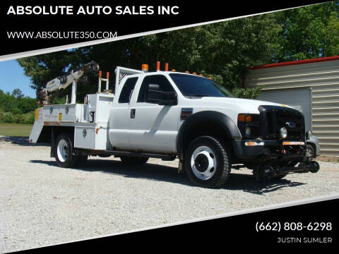 2009 Ford F-550 Super Duty for sale at ABSOLUTE AUTO SALES INC in Corinth MS
