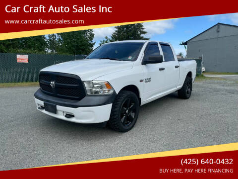 2016 RAM 1500 for sale at Car Craft Auto Sales Inc in Lynnwood WA