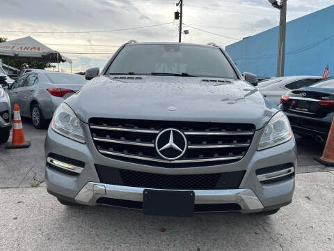 2012 Mercedes-Benz M-Class for sale at Molina Auto Sales in Hialeah FL