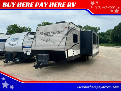 2018 KZ RV Sportsmen 301BHLE for sale at BUY HERE PAY HERE RV in Burleson TX