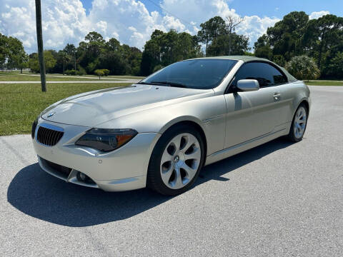 2006 BMW 6 Series for sale at LLAPI MOTORS in Hudson FL