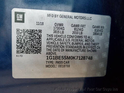 2019 Chevrolet Cruze LT