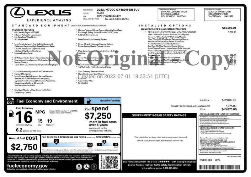 2022 Lexus GX 460