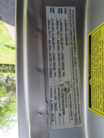 2017 GMC Savana 2500