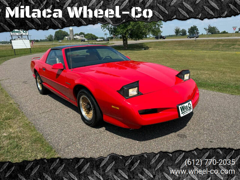 1991 Pontiac Firebird for sale at Milaca Wheel-Co in Milaca MN