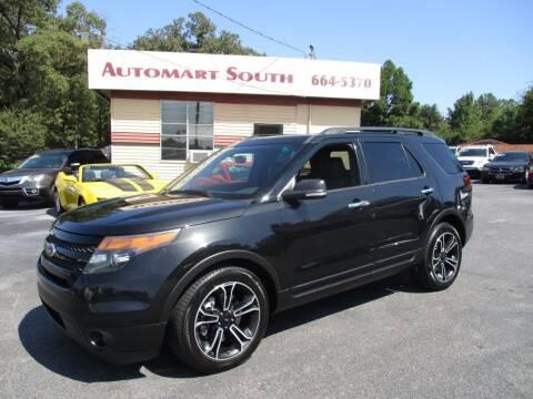 2014 Ford Explorer for sale at Automart South in Alabaster AL