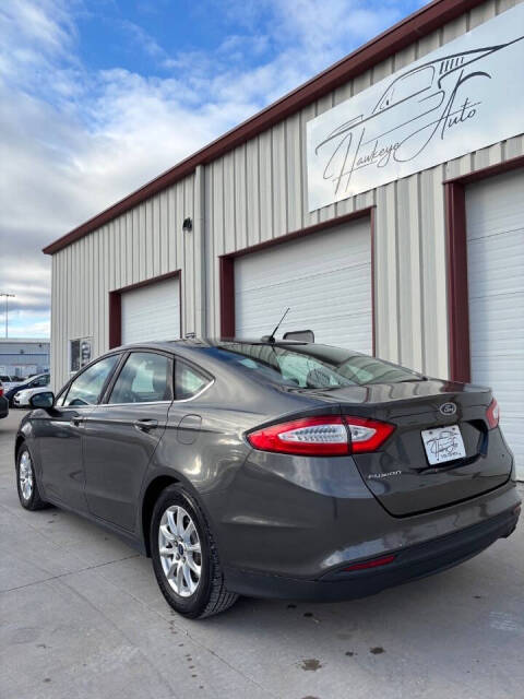 2016 Ford Fusion for sale at Hawkeye Auto of De Soto LLC in Carlisle, IA