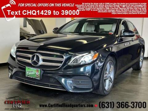 2017 Mercedes-Benz E-Class for sale at CERTIFIED HEADQUARTERS in Saint James NY