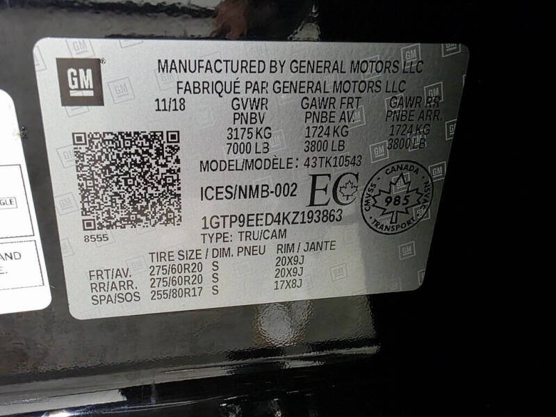 2019 GMC Sierra 1500