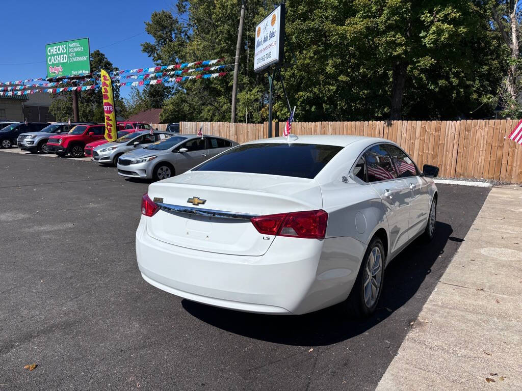 2016 Chevrolet Impala for sale at Michael Johnson @ Allens Auto Sales Hopkinsville in Hopkinsville, KY