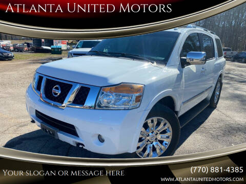 2015 Nissan Armada for sale at Atlanta United Motors in Jefferson GA