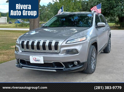 2015 Jeep Cherokee for sale at Rivera Auto Group in Spring TX