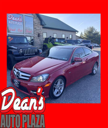 2012 Mercedes-Benz C-Class for sale at Dean's Auto Plaza in York PA
