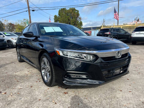 2018 Honda Accord for sale at Fiesta Auto Finance in Houston TX