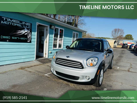2014 MINI Countryman for sale at Timeline Motors LLC in Clayton NC