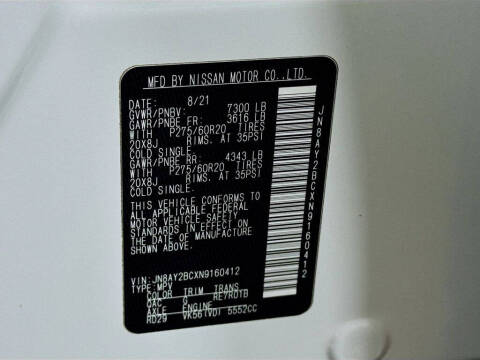 2022 Nissan Armada SL