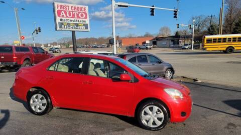 2007 Toyota Yaris for sale at FIRST CHOICE AUTO Inc in Middletown OH
