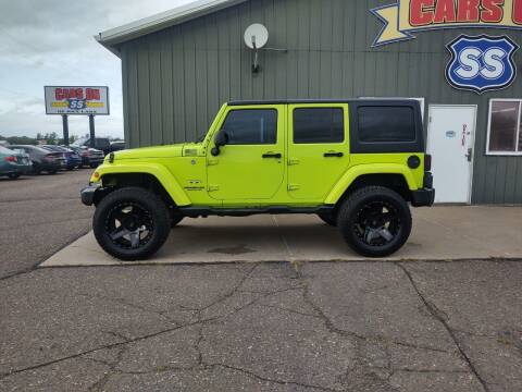 2016 Jeep Wrangler Unlimited for sale at CARS ON SS in Rice Lake WI