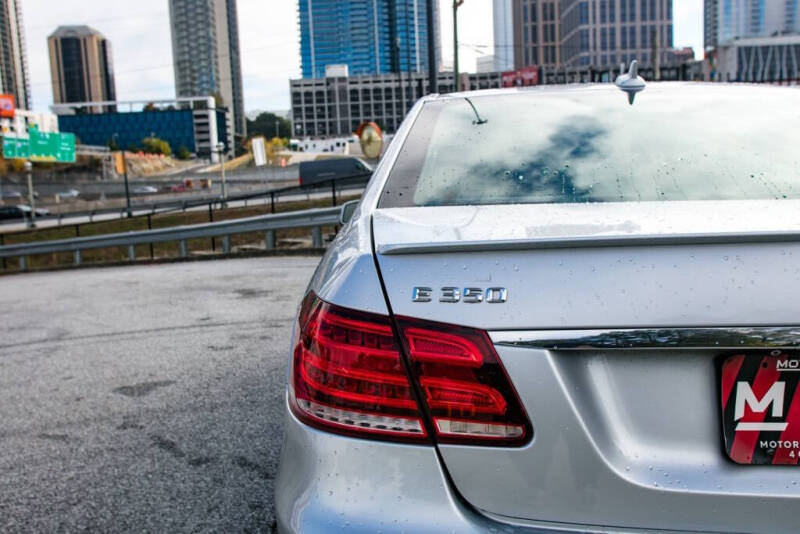 2016 Mercedes-Benz E-Class E 350