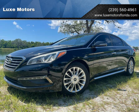 2015 Hyundai Sonata for sale at Luxe Motors in Fort Myers FL