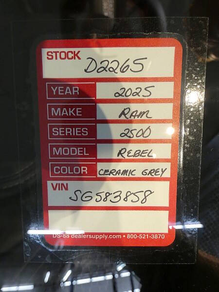 2025 RAM 2500 Power Wagon