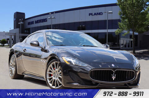 2014 Maserati GranTurismo for sale at HILINE MOTORS in Plano TX